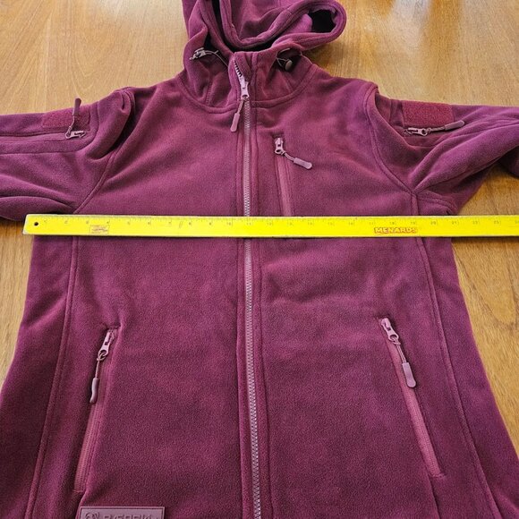 NWT Baerskin W’s Tactical Hoodie 4.0 Burgundy M - Picture 12 of 13